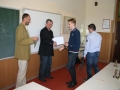 Jernej Frangež, prvo mesto