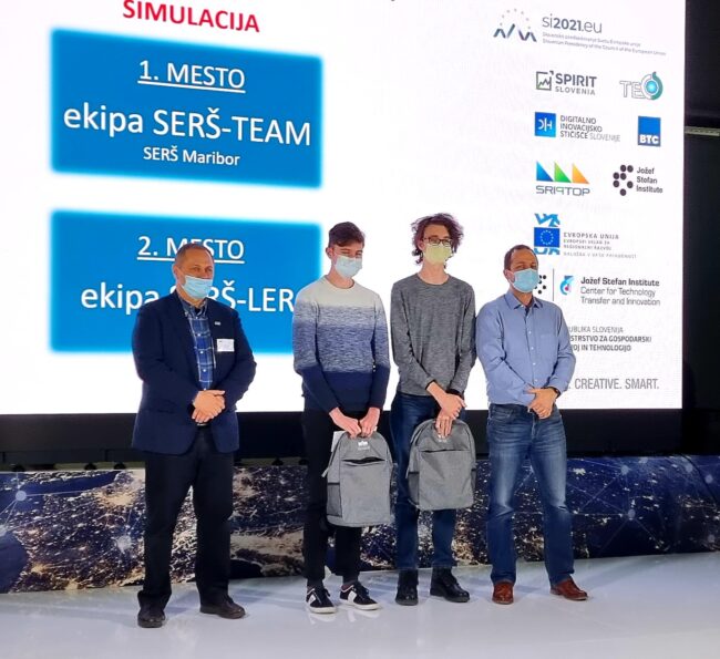 Gašper Lukman in Tevž Beškovnik