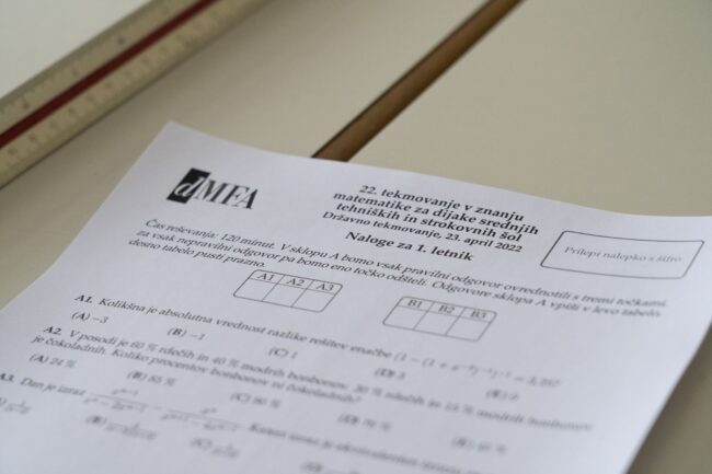 Državno tekmovanje iz matematike. Državno tekmovanje iz matematike