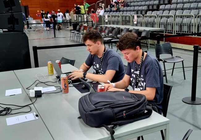 Nejc Drobnič in Rene Potočnik Nejc Drobnič in Rene Potočnik